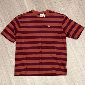 Adidas Originals Striped Short Sleeve Tee